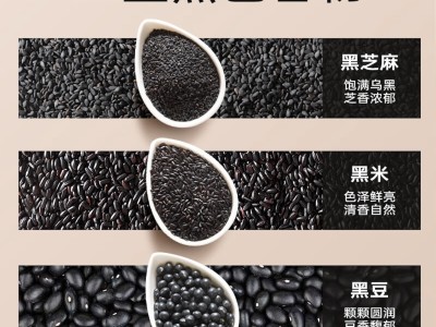 【云仓】老金磨方 中老年高钙芝麻糊700g*2袋图2