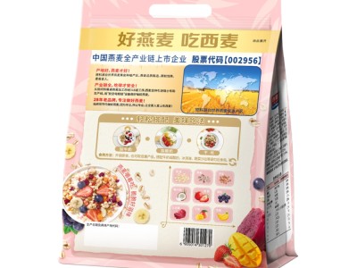 【云仓】西麦 多种水果燕麦脆450g图2