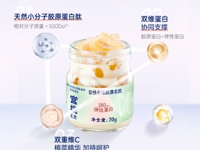 【云仓】官栈 金蝶花胶致爱繁花礼盒660g图4