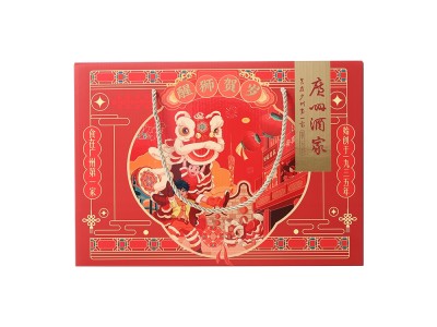 【云仓】广州酒家 醒狮贺岁礼盒1160g图3