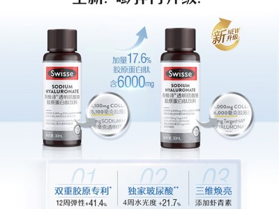 【云仓】Swisse 斯维诗透明质酸钠胶原蛋白肽饮料30ml*10支图3